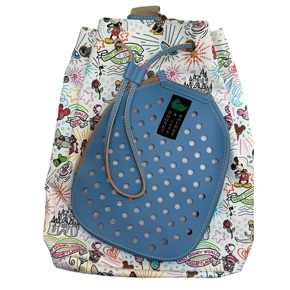 Disney Dooney and & Bourke Sketch Pickleball Sling Bag Purse Mickey Minnie NWT